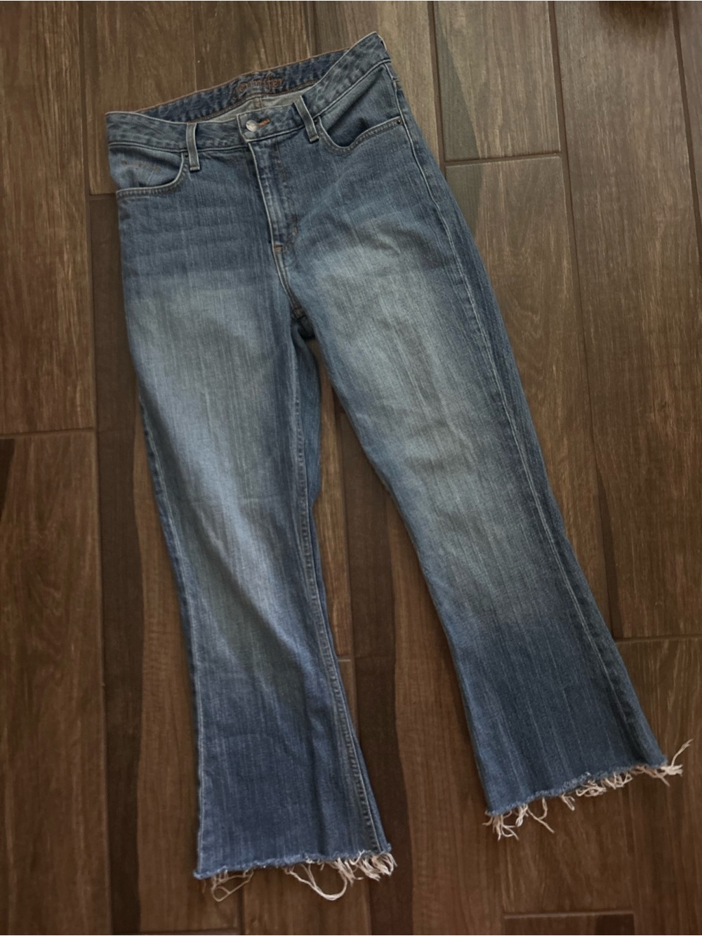 Kimes Ranch Jennifer Ultra High Rise Flared Jeans Sz 6 **flaw**